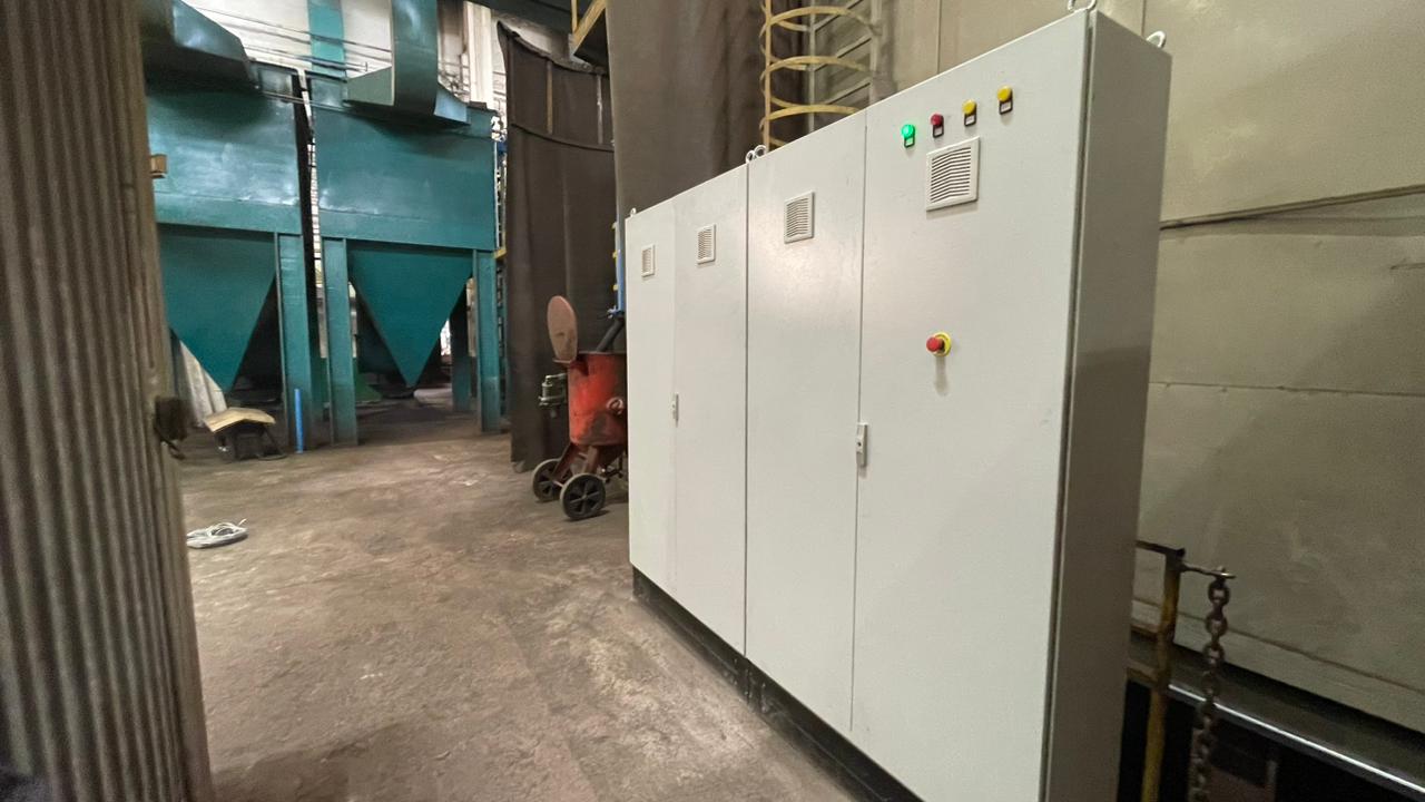 Ремонт дробемета для очистки цистерн выполнен 