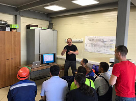 Training of staff operating and servicing shot blasting equipment