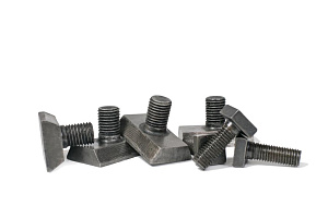 Shot blasting bolts